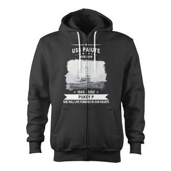 Uss Paiute Atf Zip Up Hoodie - Monsterry CA