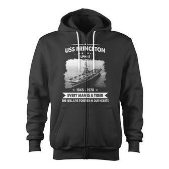 Uss Princeton Lph V2 Zip Up Hoodie - Monsterry CA