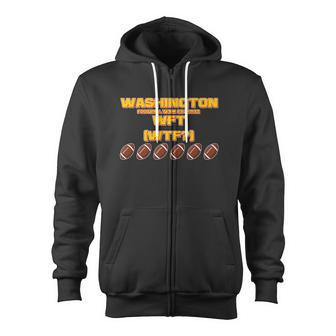 Washington Football Team Est 1932 Wft Wtf Tshirt Zip Up Hoodie - Monsterry AU