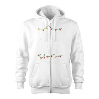 I Don't Do Matching Christmas Outfits Matching Family Zip Up Hoodie - Monsterry DE