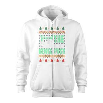 Fixed The Newel Post For A Christmas Party Zip Up Hoodie - Monsterry DE