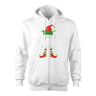 Xmas Fabulous Elf Family Matching Christmas Pajama Zip Up Hoodie - Monsterry CA