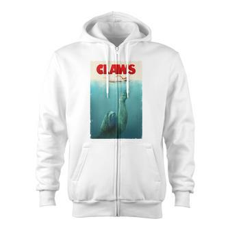 Claws Sloth V2 Zip Up Hoodie - Monsterry
