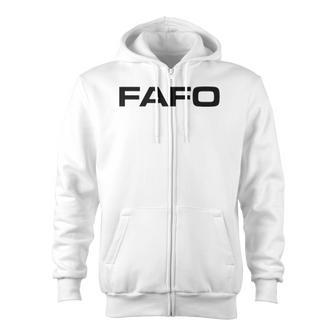 Fafo Acronym Zip Up Hoodie - Monsterry