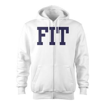 Fashion Institute Of Technology Zip Up Hoodie - Monsterry UK