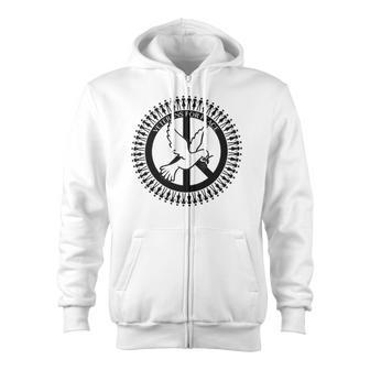 Veterans For Peace T Shirt Zip Up Hoodie - Monsterry