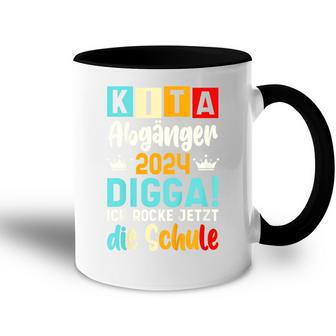 Children's Kita Abgänger 2024 School Child First Day Tasse Zweifarbig - Geschenkecke