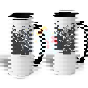 Enfant Chevalier Avec Château De Chevalier Pour Les Fans Du Moyen-Âge Et De L'ordre Accent Mug - Cadeauxyz