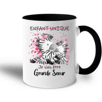 Enfant Jeais Être Grande Soeur 2025 Annocer Une Grossesse Papa Accent Mug - Cadeauxyz