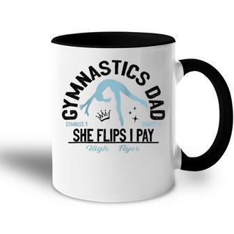 Gymnastik Papa Für Stolzeäter Raglan Tasse Zweifarbig - Geschenkecke