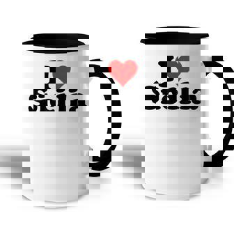 I Love Heart Sicilia Sicilia Italie Accent Mug - Cadeauxyz