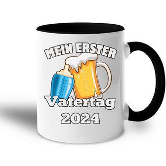 Mein Ersteratertag Als Papa -Atertag 2024 Best Daddy Tasse Zweifarbig - Geschenkecke