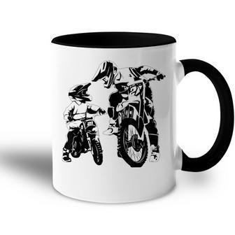 Motocross Motorcycle Wie Derater So Der Son Tasse Zweifarbig - Geschenkecke