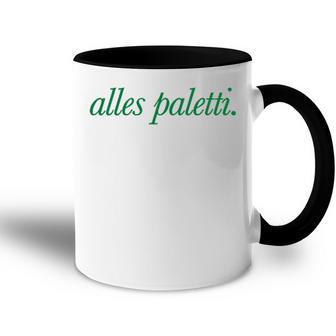 All Paletti – Baucholl Spaghetti X Livelife – 2 Sides Tasse Zweifarbig - Seseable