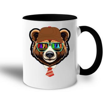 Papa Bär Papaatertagsgeschenk Für Papa Spruch Lustig Tasse Zweifarbig - Geschenkecke