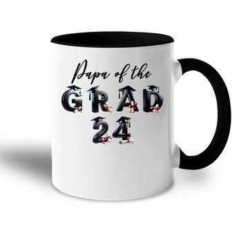 Papa Der Graduate Classon 2024 Raglan Tasse Zweifarbig - Geschenkecke