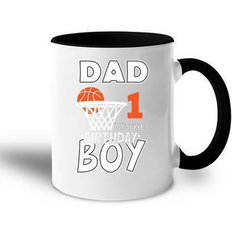 Papa Des 1 Basketball -Basketballson 1 Jahren 1 Jahre Alt Tasse Zweifarbig - Geschenkecke