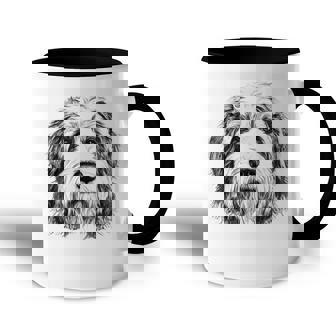 Propriétaire De Chien Amoureux Tibet Terrier Accent Mug - Cadeauxyz