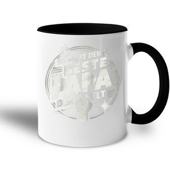 So Sieht Der Beste Papa Der Weltatertags -Atertag Opa Raglan Tasse Zweifarbig - Geschenkecke