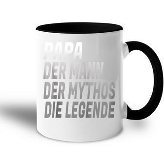 Vatertagsgeschenk Papa &Ater Atertag Spruch Kapuzenjacke Tasse Zweifarbig - Geschenkecke