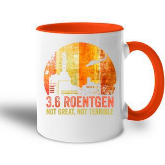 36 Roentgen Not Great Not Terrible Tasse Zweifarbig - Seseable