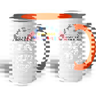 80Ème Anniversaire Du Débarquement Allié Normandie 6-6-1944 Accent Mug - Cadeauxyz