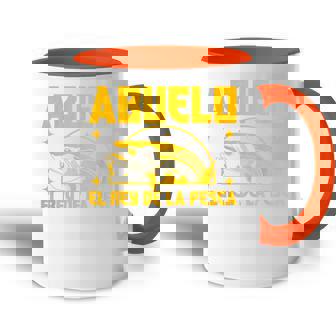 Abuelo Rey De La Pesca Humor Deporte Pescador Hombre Regalo Accent Mug - Regaloses
