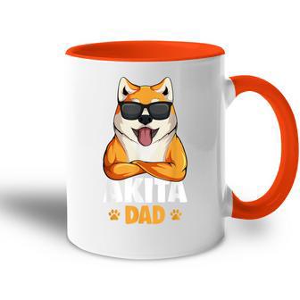 Akita Dog Papa Tasse Zweifarbig - Geschenkecke