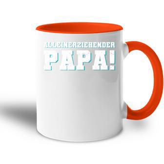 Alleinerziehender Papaater Familie Tasse Zweifarbig - Geschenkecke