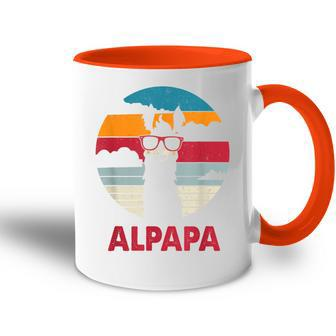 Alpapaatertag Bester Papa Alpaka Werdender Papa Geschenk Tasse Zweifarbig - Geschenkecke