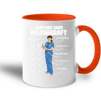 Anatomie Einer Pflegekraft Elderly Nursing Tasse Zweifarbig - Geschenkecke