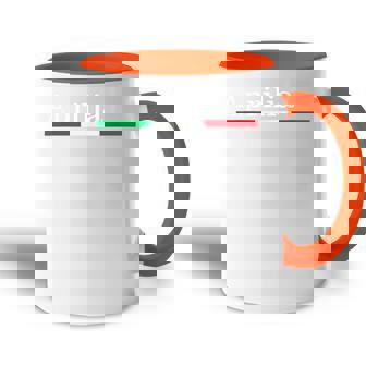 Aprilia Città Italiana Bandiera Italia Maglietta Accent Mug - Regaloses