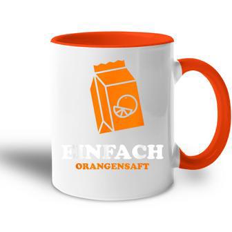 Ask Nicht Was Für Saft Orange Juice Fun Money Tasse Zweifarbig - Geschenkecke