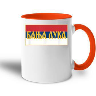 Banja Luka Rs Republic Srpska Serbian Flag Trobojka S Tasse Zweifarbig - Geschenkecke