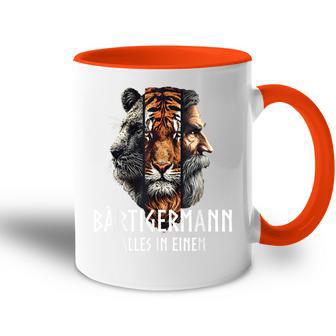 Bärtigermann Alles In Einem Bär Tigeriking Man Tasse Zweifarbig - Geschenkecke