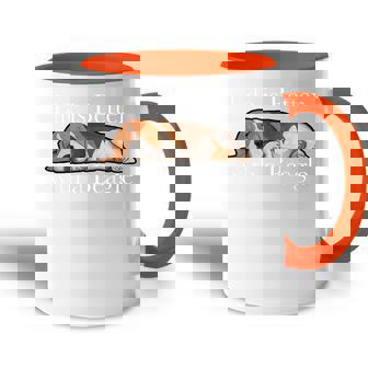 Beagle Dog Lover Slogan Laida Es Mejor Con Beagles Accent Mug - Regaloses