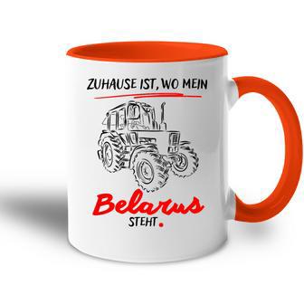 Belarus-Mts-Zuhause Ist Wo Mein Belarus Steht Gray Tasse Zweifarbig - Seseable