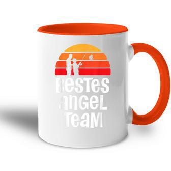 Best Angel Team For Angler Dad And Son Partner Look Tasse Zweifarbig - Geschenkecke