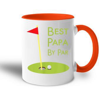 Best Dad By Paratertagsgeschenk Für Papa-Golfer Tasse Zweifarbig - Geschenkecke