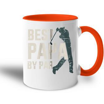 Best Papaon Par For Golfer Dad And Father Day Kapuzenjacke Tasse Zweifarbig - Geschenkecke