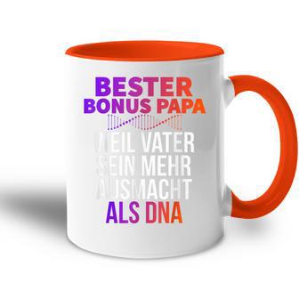 Bester Bonus Papa Weilater Sein Mehr Ausmacht Dna Tasse Zweifarbig - Geschenkecke