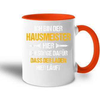 Bester Hausmeister Best Caretaker Tasse Zweifarbig - Geschenkecke