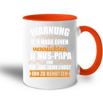 Bonus Papa Bonuspapa Stiefvater Bonusater Geschenk Tasse Zweifarbig - Geschenkecke