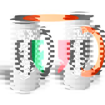 Carte Et Drapeau De L'italie Souvenir De L'italie Accent Mug - Cadeauxyz