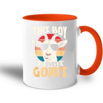 Ce Garçon Aime Les Chèvres Animal Chèvre Amoureux Accent Mug - Cadeauxyz