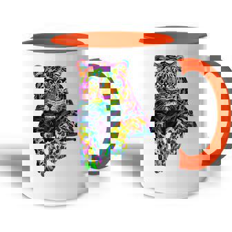 Cool Diseño De Tigre De Manga Corta Para Hombre Accent Mug - Regaloses