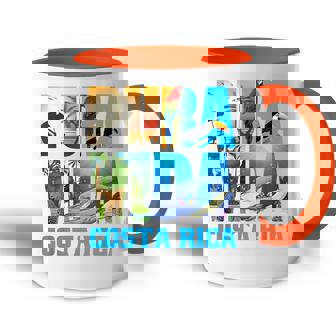 Costa Rica Puraida Camisa Animales Naturaleza Puraida Accent Mug - Regaloses