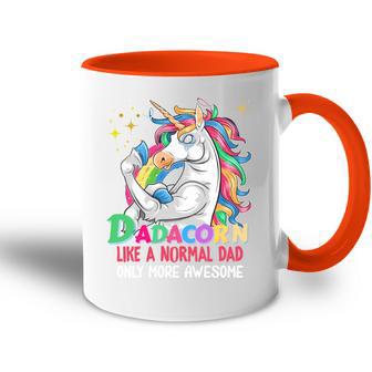 Dadacorn Muscle Unicorn Familienmatching Für Papa-Liebhaber Tasse Zweifarbig - Geschenkecke