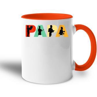 Damen Lustigesatertagsgeschenk Lustiger Architektenvater Papa Architekt Mit-Ausschnitt Tasse Zweifarbig - Geschenkecke