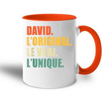 David L'original Lerai L'unique Cadeau Personnalisé Humour Accent Mug - Cadeauxyz